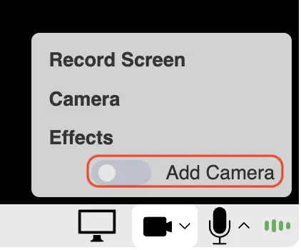 Enable PIP from device selector